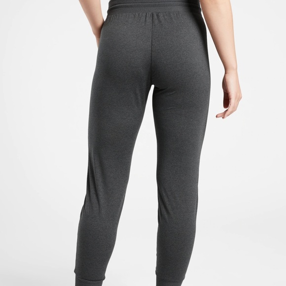 NWT Athleta Uptempo Black/Grey Jogger Size S - Picture 2 of 11
